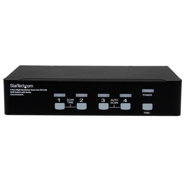 EAN 0065030831369 - StarTech.com SV431DVIUAHR interruptor KVM Negro imagen 2
