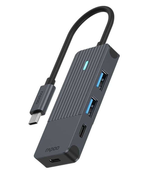 EAN 6940056114181 - Rapoo UCH-4003 hub de interfaz USB 3.2 Gen 1 (3.1 Gen 1) Type-C 5000 Mbit/s Antracita imagen 1