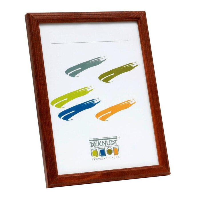 Deknudt S236h3    Din A4 21x29,7 Wooden Frame In Dark Brown