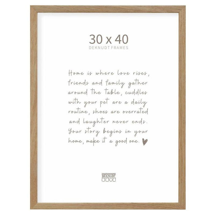 Deknudt S47cj1  30x40 Frame Solid Oak