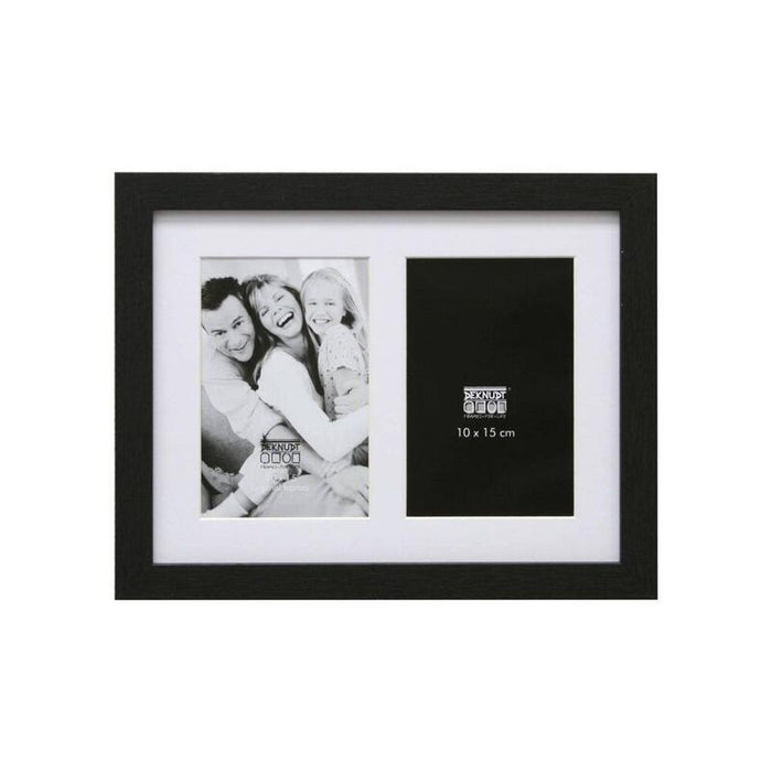 Deknudt S66ka2 Gallery 2x10x15 Wood Black With Passepartout