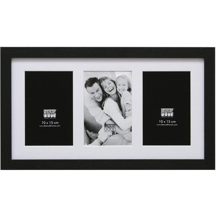 Deknudt S66ka3 Galería 3x13x18 Madera Negro W. Passepartout