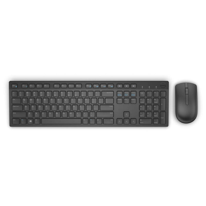 Dell Km636 Teclado Y Raton Rf Inalámbrico Qwerty Español Negro