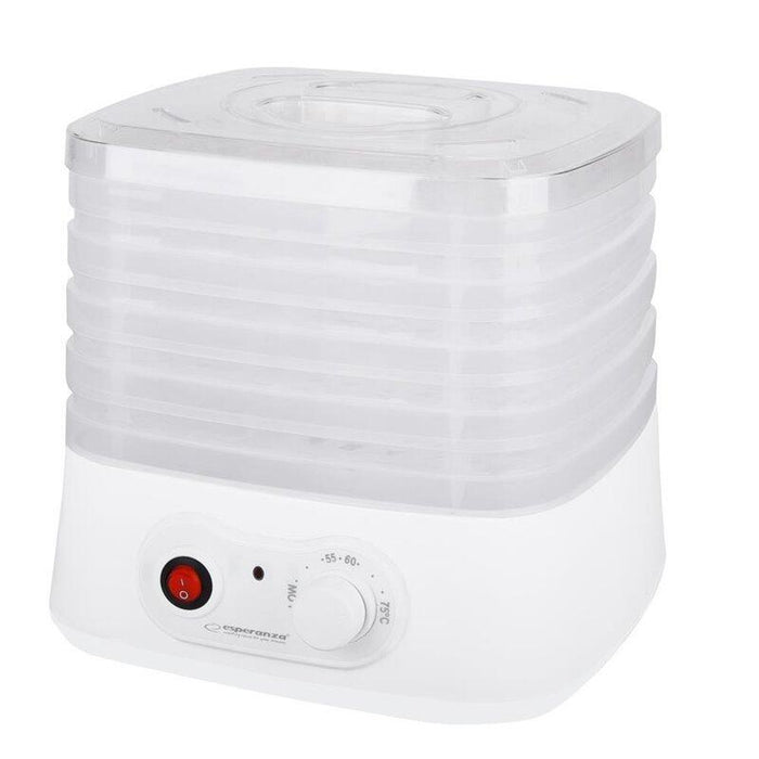 Deshidratador De Alimentos Esperanza 250 W  Blanco Transparente Ekd004
