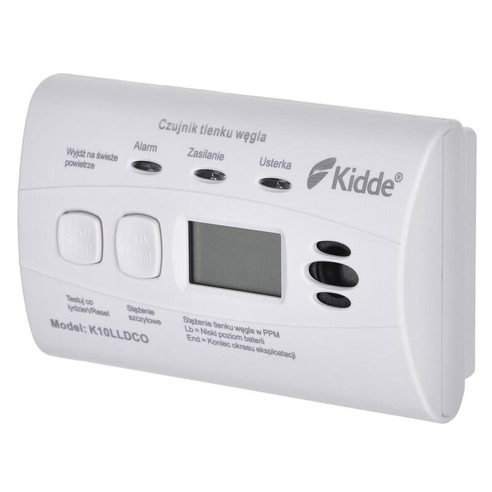Detector De Monóxido De Carbono Y Monóxido De Carbono Lcd K10lldco Kidde