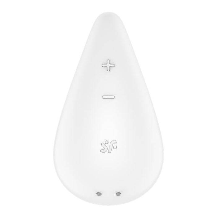 Satisfyer - Dew Drop Vibrador Lay-On Blanco