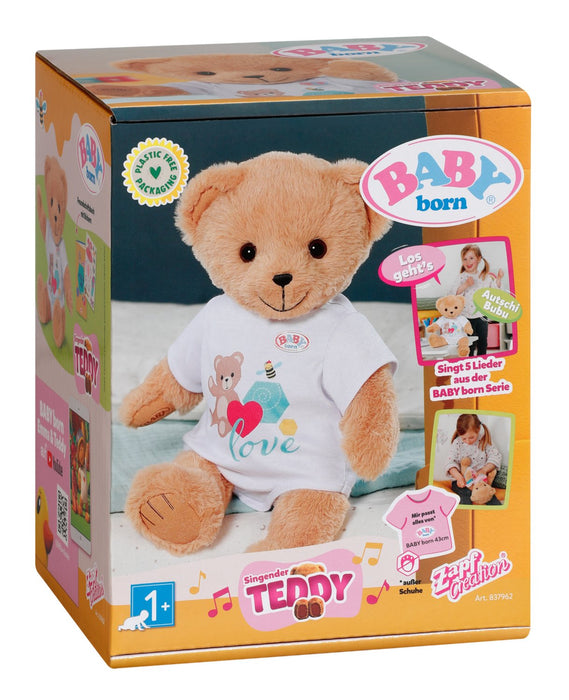 EAN 4001167837962 - BABY born @ Singing Teddy (german version) imagen 5