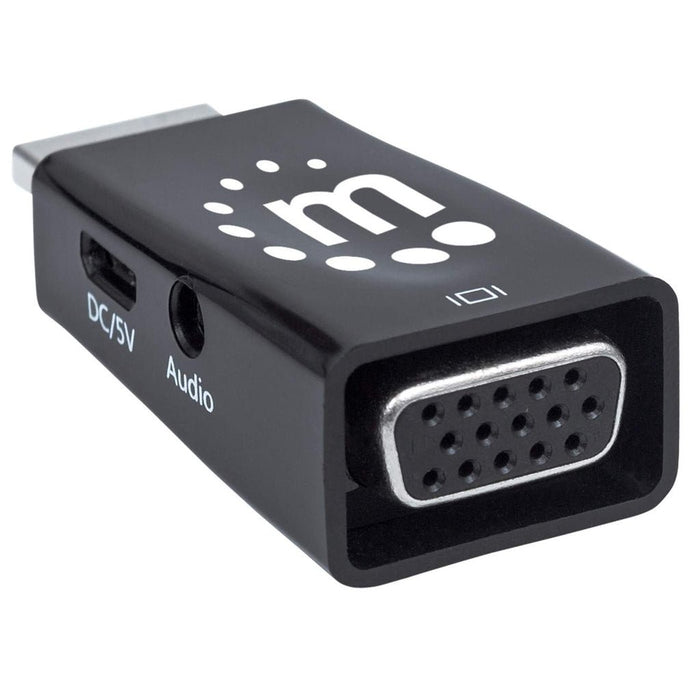 EAN 0766623151542 - Manhattan 151542 cambiador de género para cable VGA, 3.5mm Negro imagen 4