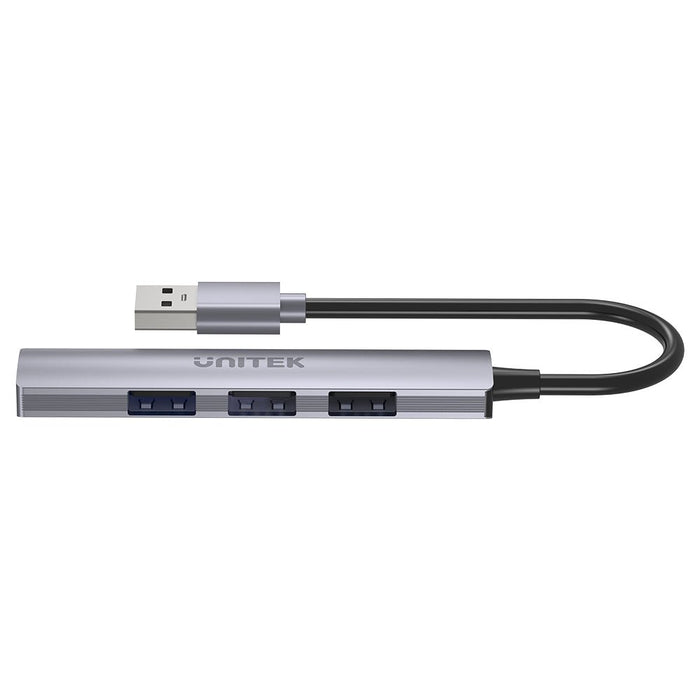 EAN 4894160050090 - UNITEK H1208A hub de interfaz USB 3.2 Gen 1 (3.1 Gen 1) Type-A 5000 Mbit/s Gris imagen 3