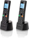 EAN 5055374716915 - Motorola DOT202 Twin Teléfono DECT Identificador de llamadas Negro imagen 2
