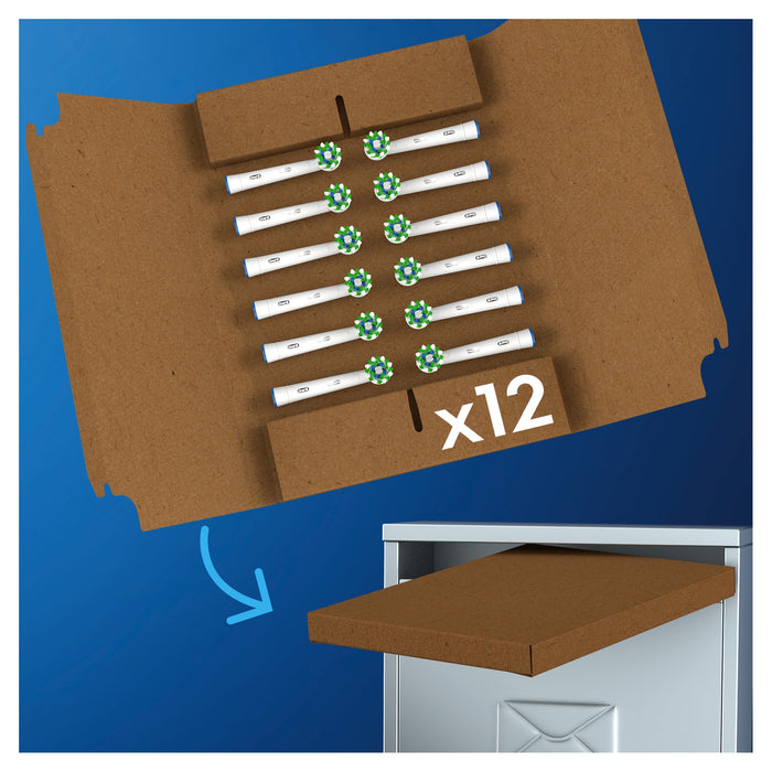 EAN 4210201395324 - Oral-B CrossAction Cross Action Clean Maximizer 12er FFS 12 pieza(s) Blanco imagen 5