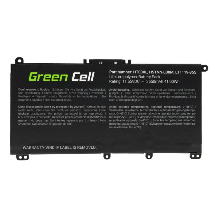 EAN 5903317228158 - Green Cell HP163 refacción para laptop Batería imagen 4