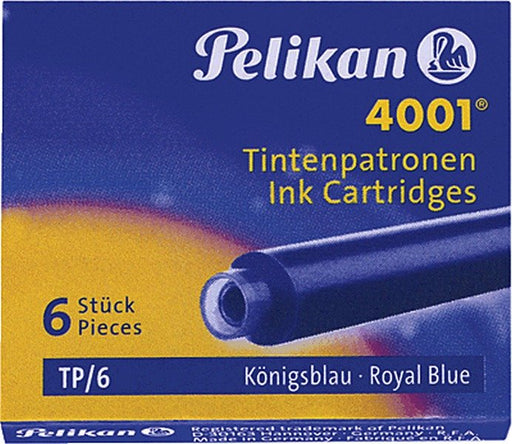 EAN 4012700330796 - Pelikan TP/6 Blue cartucho de tinta 6 pieza(s) Azul imagen 1
