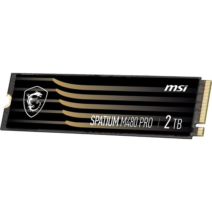 EAN 4711377105613 - MSI Spatium M480 PRO PCIE 4.0 NVME M.2 2TB unidad de estado sólido PCI Express 4.0 3D NAND imagen 1