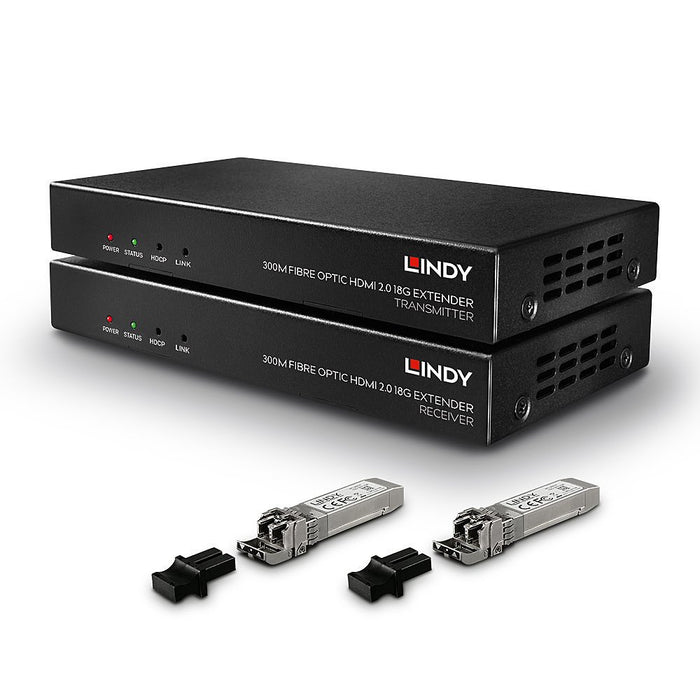 EAN 4002888381741 - Lindy 38174 extensor audio/video Transmisor y receptor de señales AV Negro imagen 2