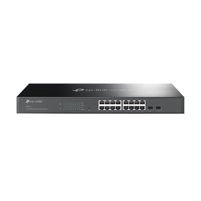 EAN 6935364006419 - TP-Link Omada SG2218 switch Gestionado L2/L2+ Gigabit Ethernet (10/100/1000) 1U Negro imagen 1