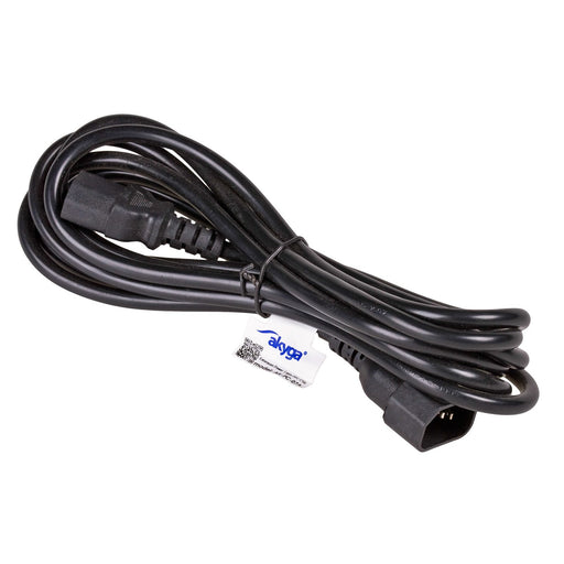 EAN 5901720132482 - Akyga AK-PC-07A cable de transmisión Negro 3 m C13 acoplador C14 acoplador imagen 2