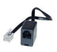 EAN 4017538702265 - S/CONN 6m RJ11 Negro, Transparente imagen 1