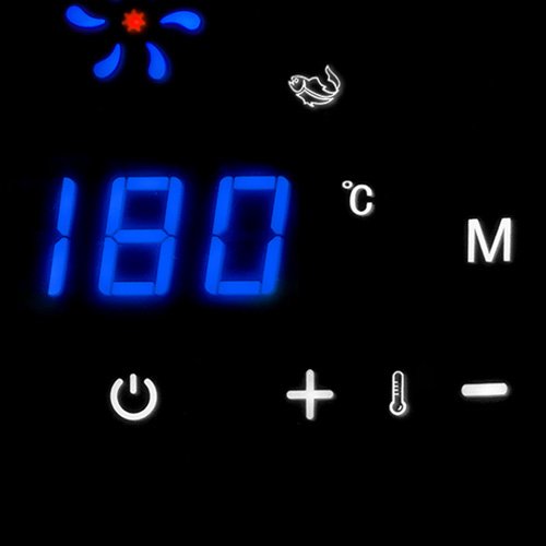 EAN 5608475017513 - Haeger AF-D22.001A freidora Sencillo 2,2 L 1000 W Freidora de aire caliente Blanco imagen 3