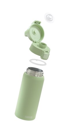 EAN 7630135602225 - SIGG 6022.20 bidón de agua Uso diario 500 ml Acero inoxidable Verde imagen 5