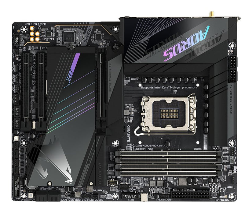 EAN 4719331860141 - GIGABYTE Z790 AORUS PRO X WIFI7 Intel Z790 Express LGA 1700 ATX imagen 5