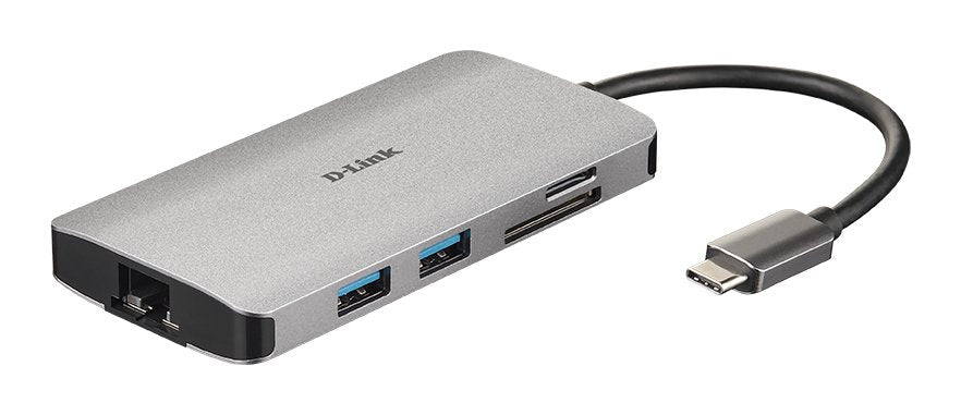 EAN 0790069450471 - D-Link DUB-M810 base para portátil y replicador de puertos Alámbrico USB 3.2 Gen 1 (3.1 Gen 1) Type-C Alu imagen 1