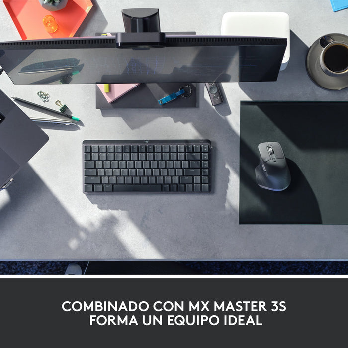EAN 5099206103221 - Logitech 920-010780 teclado Oficina RF Wireless + Bluetooth QWERTY Internacional de EE.UU. Grafito, Gris imagen 12