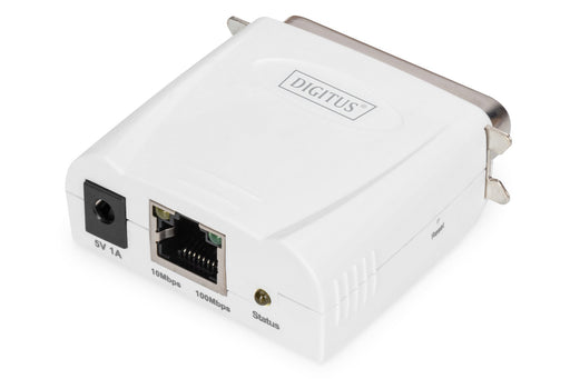EAN 4016032315322 - Digitus DN-13001-1 servidor de impresión LAN Ethernet Blanco imagen 2
