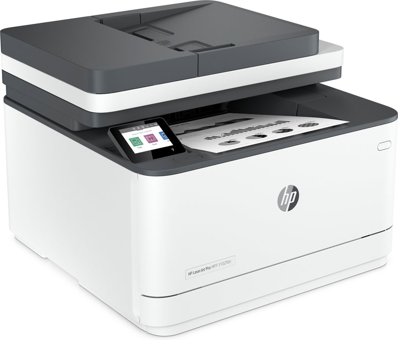 EAN 0195122461751 - HP LaserJet Pro MFP 3102fdn Printer Laser A4 1200 x 1200 DPI 33 ppm imagen 4