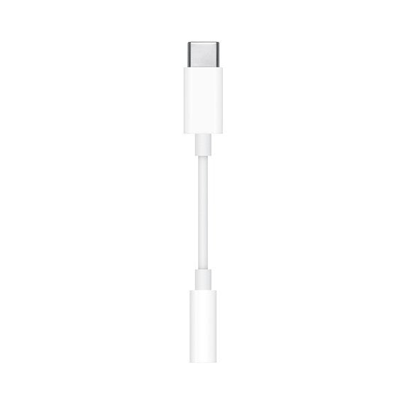 EAN 0190198886866 - Apple MU7E2ZM/A cable de teléfono móvil Blanco 3,5mm USB C imagen 1