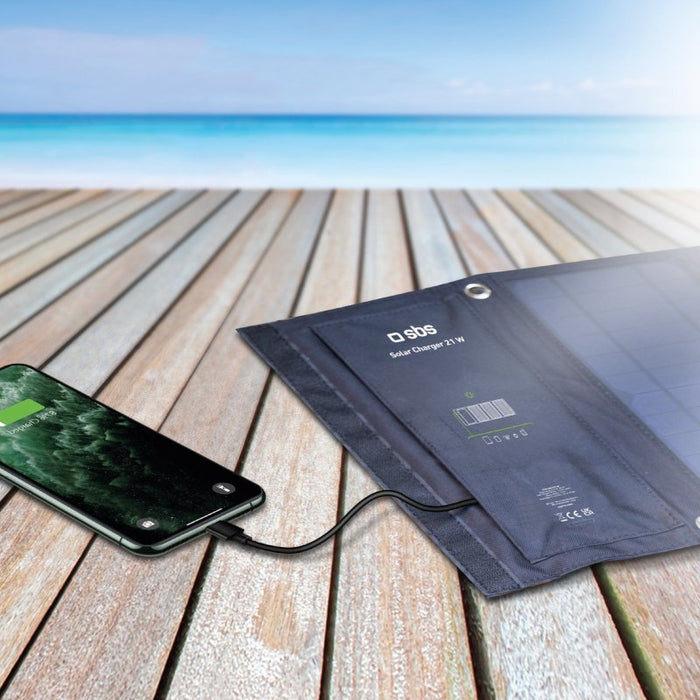 EAN 8018417436802 - SBS TESOLARCHG21W placa solar 21 W imagen 3