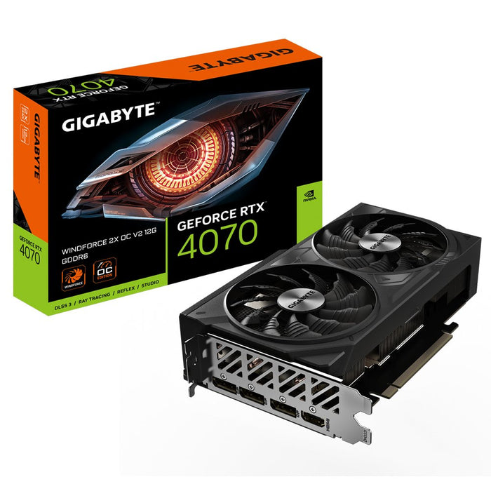 EAN 4719331355005 - GIGABYTE GeForce RTX 4070 WINDFORCE 2X OC V2 12G imagen 1