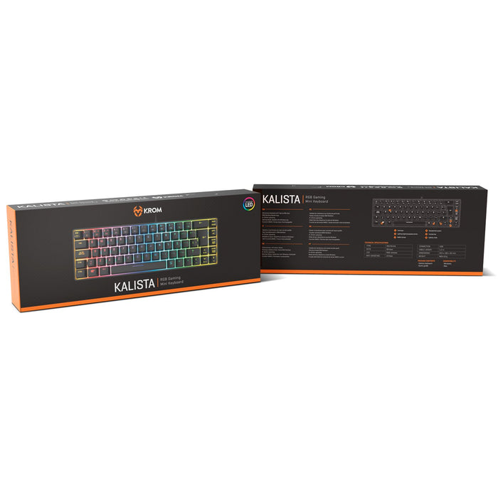 EAN 8436587975028 - Krom Kalista teclado Juego USB Negro imagen 7