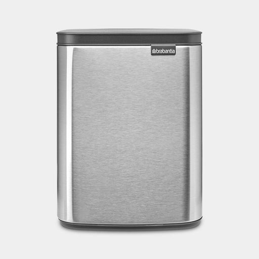 EAN 8710755222962 - Brabantia Bo Waste Bin 7 L Rectangular Acero Negro, Acero imagen 1