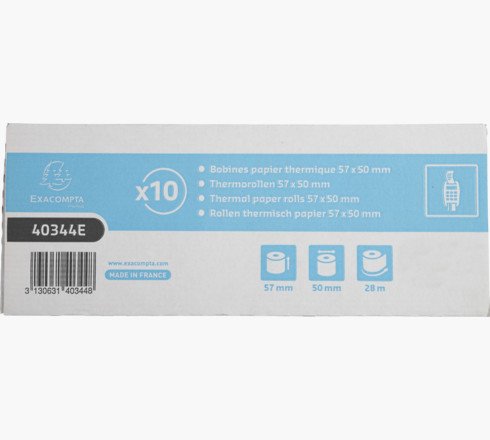 EAN 3130631403448 - Exacompta 40344E papel térmico imagen 1