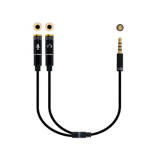 EAN 8433281008748 - Nanocable 10.24.1202 cable de audio 0,3 m 3,5mm 2 x 3.5mm imagen 1