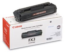 EAN 0030275163810 - Canon FX-3 Black Toner Cartridge cartucho de tóner Original Negro imagen 1