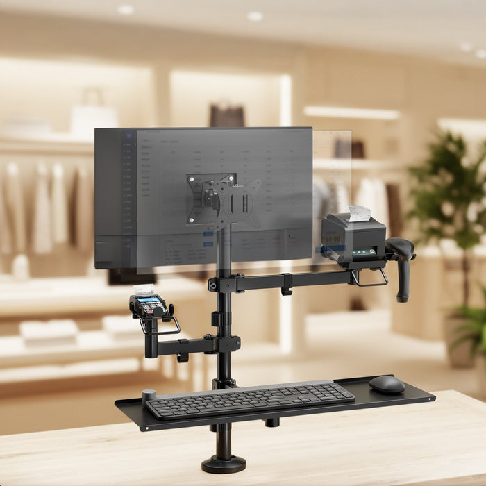 EAN 8433281016910 - TooQ TQPM0003 soporte para monitor 81,3 cm (32") Escritorio Negro imagen 3