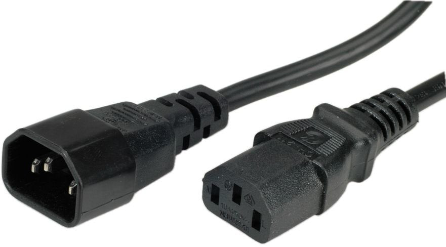 EAN 4016514095841 - ROLINE 356.130 cable de transmisión Negro 2,5 m C13 acoplador C14 acoplador imagen 1
