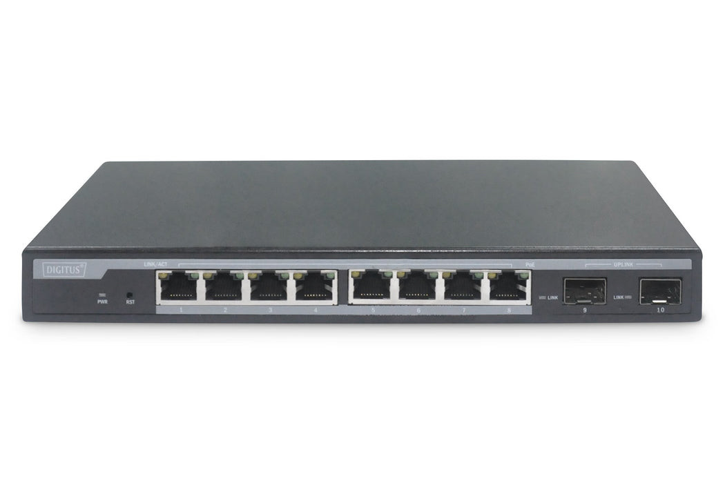 EAN 4016032455103 - Digitus DN-95344 switch Gigabit Ethernet (10/100/1000) Energía sobre Ethernet (PoE) Negro imagen 3