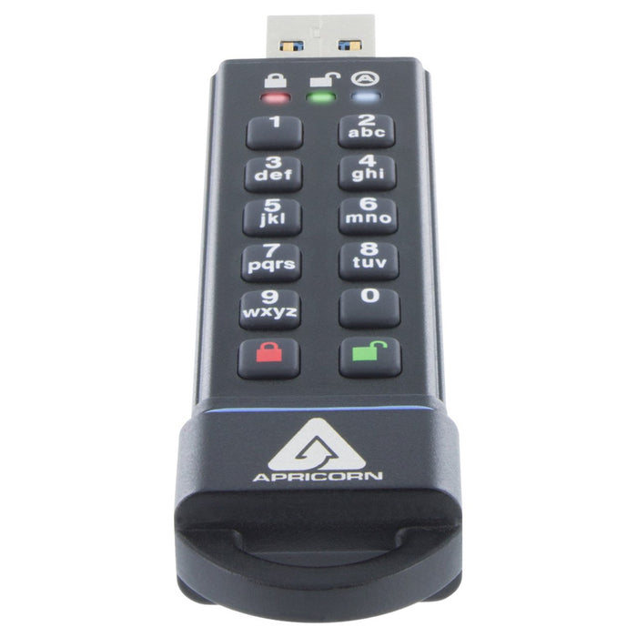 EAN 0708326914314 - Apricorn Aegis Secure Key 3.0 unidad flash USB 480 GB USB tipo A 3.2 Gen 1 (3.1 Gen 1) Negro imagen 5