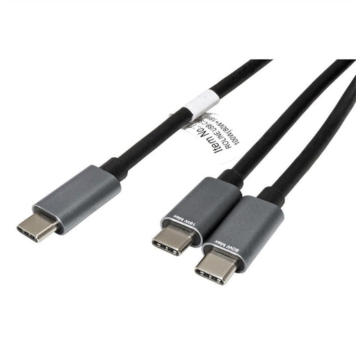 EAN 7630049623514 - ROLINE 11028308 cable USB USB 2.0 1,85 m USB C 2 x USB C Negro imagen 2