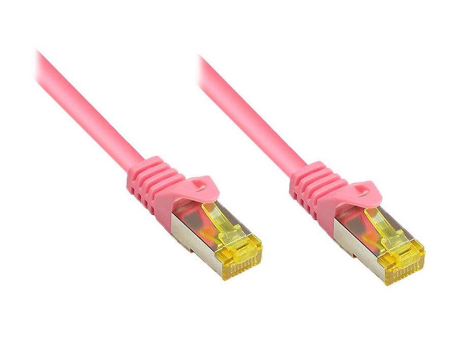 EAN 4014619774296 - Alcasa 1.5m Cat7 RJ-45 cable de red Magenta 1,5 m S/FTP (S-STP) imagen 1