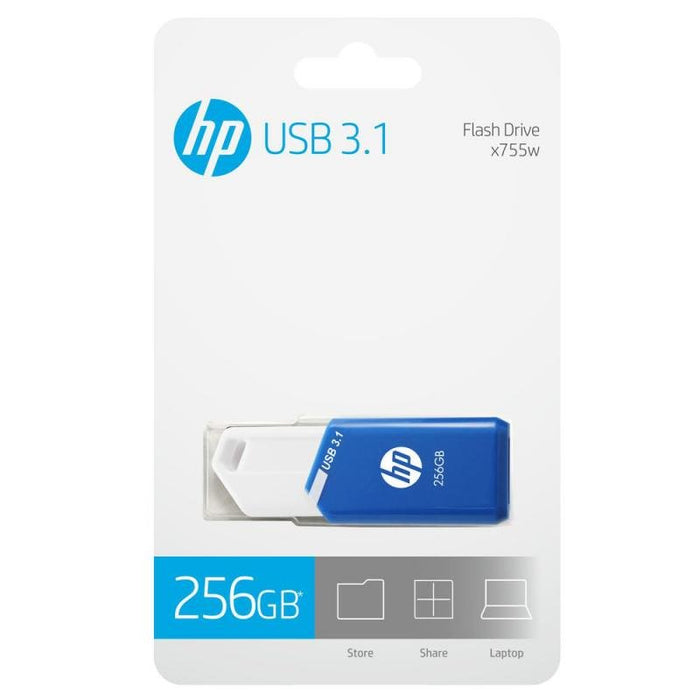EAN 4712847091467 - HP x755w unidad flash USB 256 GB USB tipo A 3.2 Gen 1 (3.1 Gen 1) Azul, Blanco imagen 4