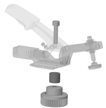 EAN 4008158040325 - BESSEY STC-IHH25-T20 abrazadera Kit de prensas rápidas de palanca 3,5 cm Negro, Rojo, Acero imagen 2