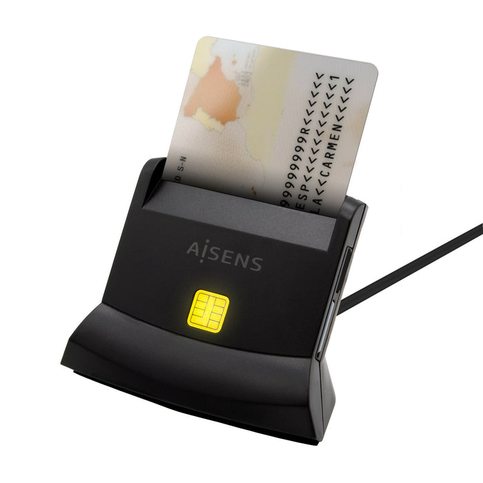 EAN 8436574706307 - AISENS ASCR-SN04CSD-BK lector de control de acceso Lector USB de control de acceso imagen 3