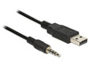 EAN 4043619837793 - DeLOCK 1.8m USB2.0-A/3.5mm cable de audio 1,8 m 3,5mm USB tipo A Negro imagen 1