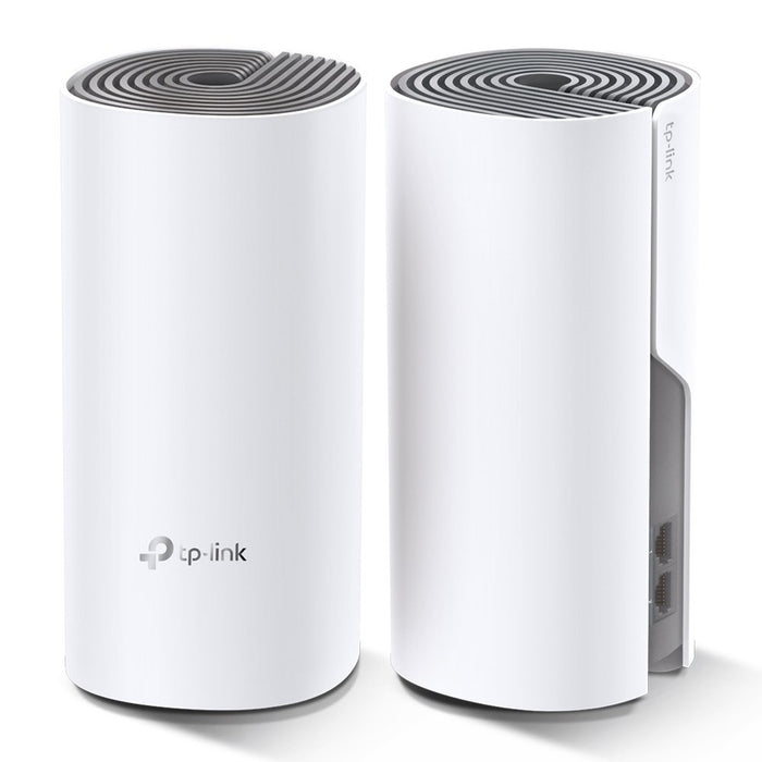 EAN 6935364085278 - TP-Link Deco E4 (2-pack) Doble banda (2,4 GHz / 5 GHz) Wi-Fi 5 (802.11ac) Blanco, Gris Interno imagen 2