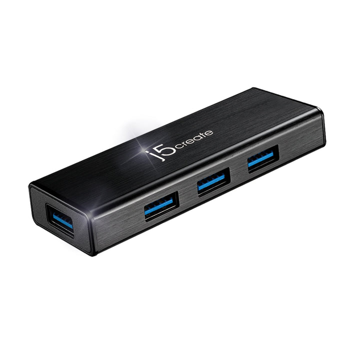 EAN 0847626000355 - j5create JUH340 USB 3.2 Gen 1 (3.1 Gen 1) Micro-B 5000 Mbit/s Negro imagen 2