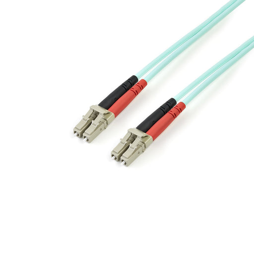 EAN 0065030870825 - StarTech.com 450FBLCLC3 Cable de fibra óptica e InfiniBand Color aguamarina imagen 1